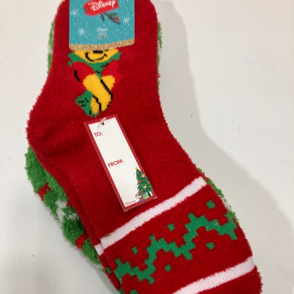 Winnie the Pooh Holiday Socks